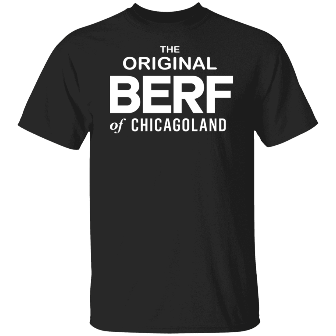 The Original Berf of Chicagoland White Print - Image 4