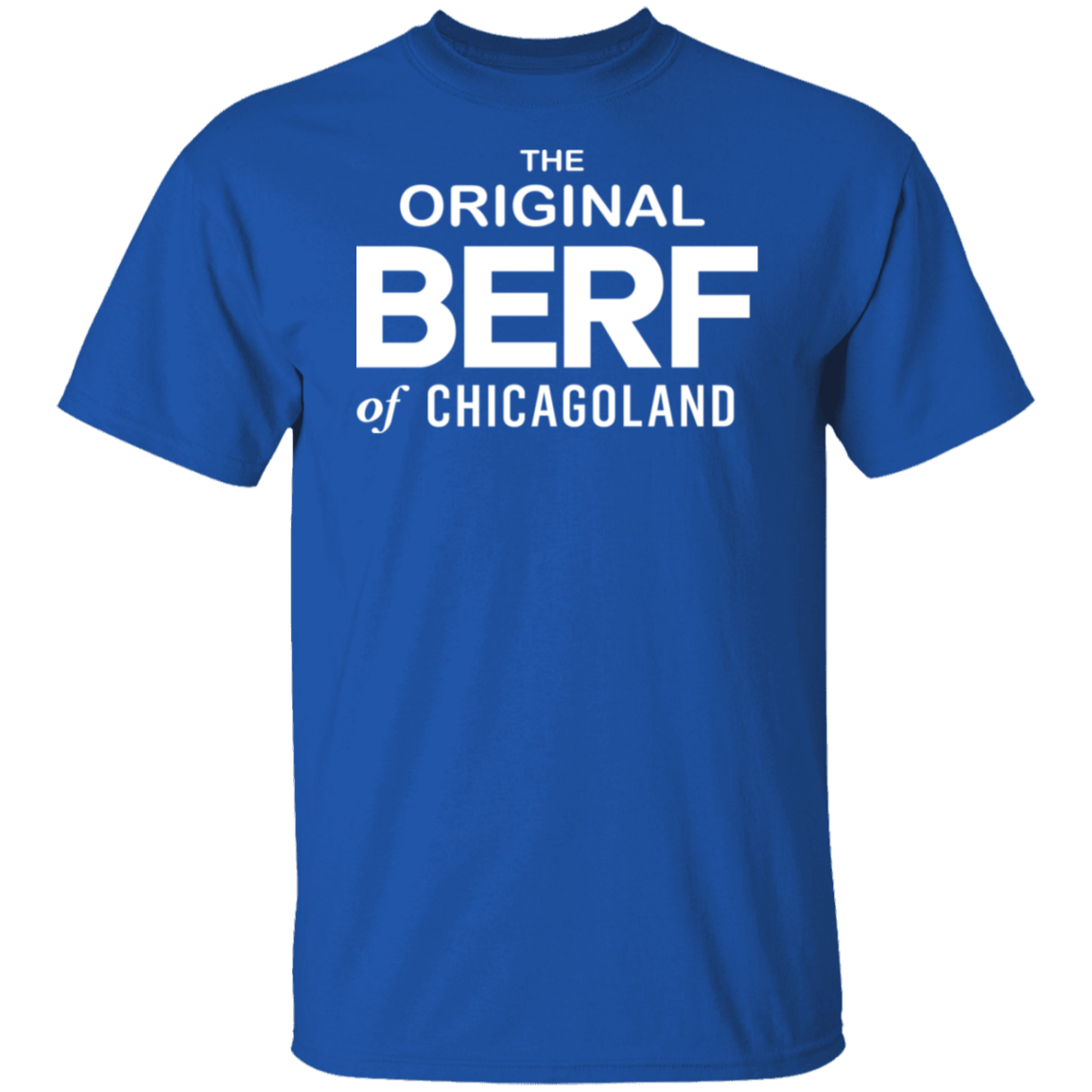 The Original Berf of Chicagoland White Print - Image 5
